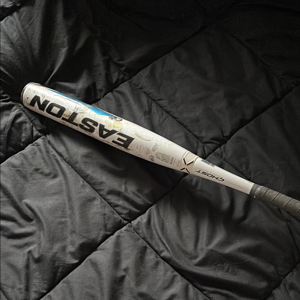 Easton Ghost Softball Bat - Black and White